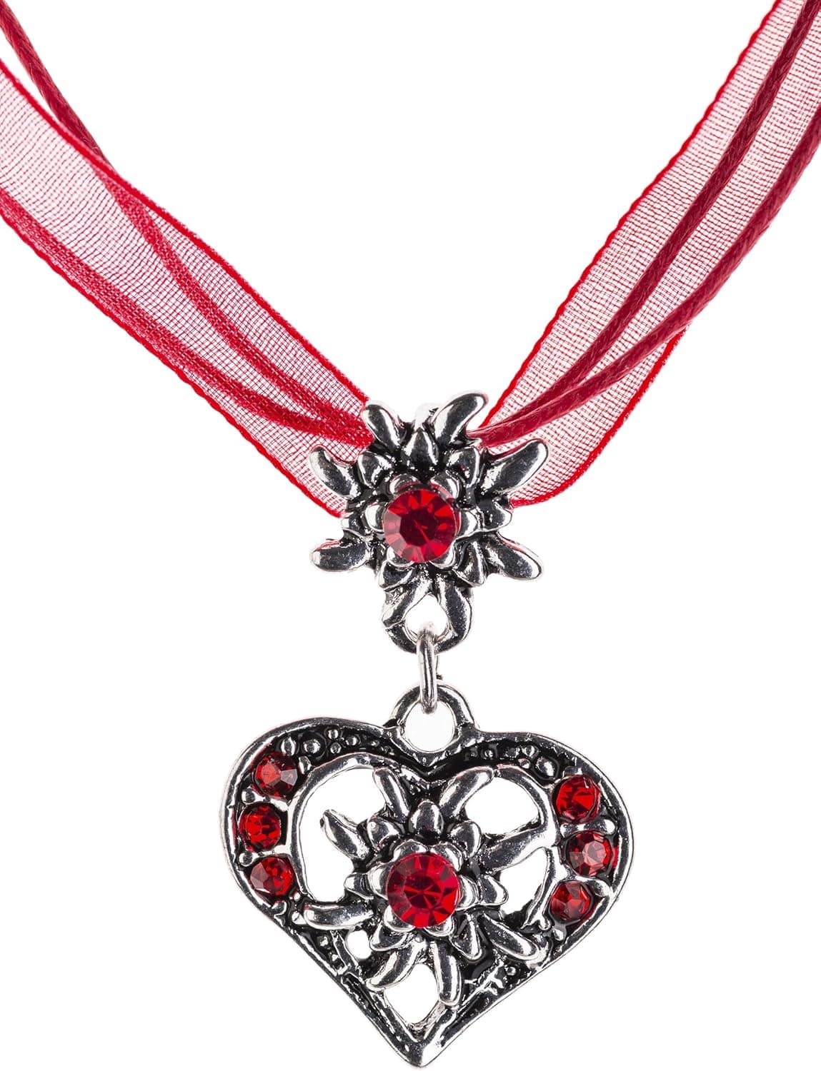 Schöneberger Trachten Couture Women's Dirndl and Lederhosen Necklace OneSize