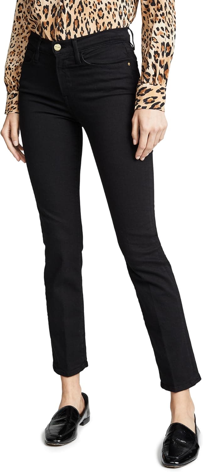 FRAME Women's Le High Straight Jeans