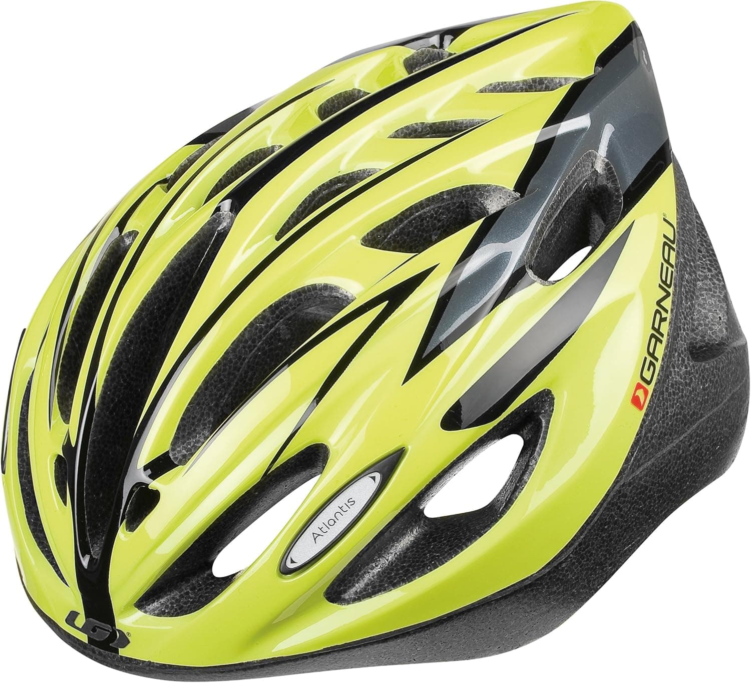 Louis Garneau Atlantis Cycling Helmet, Yellow, Adult Universal Size