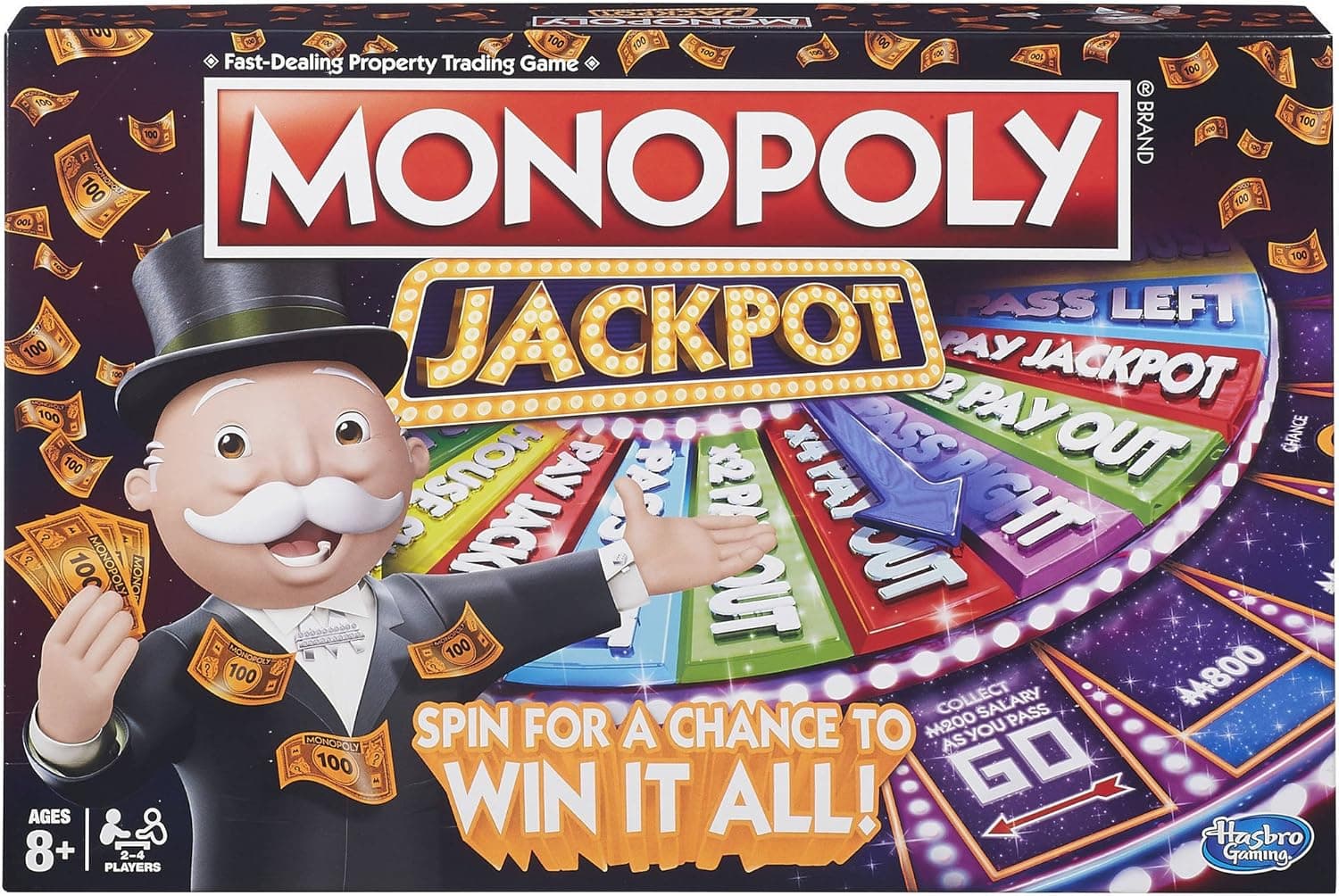 Hasbro Monopoly Jackpot Board Game