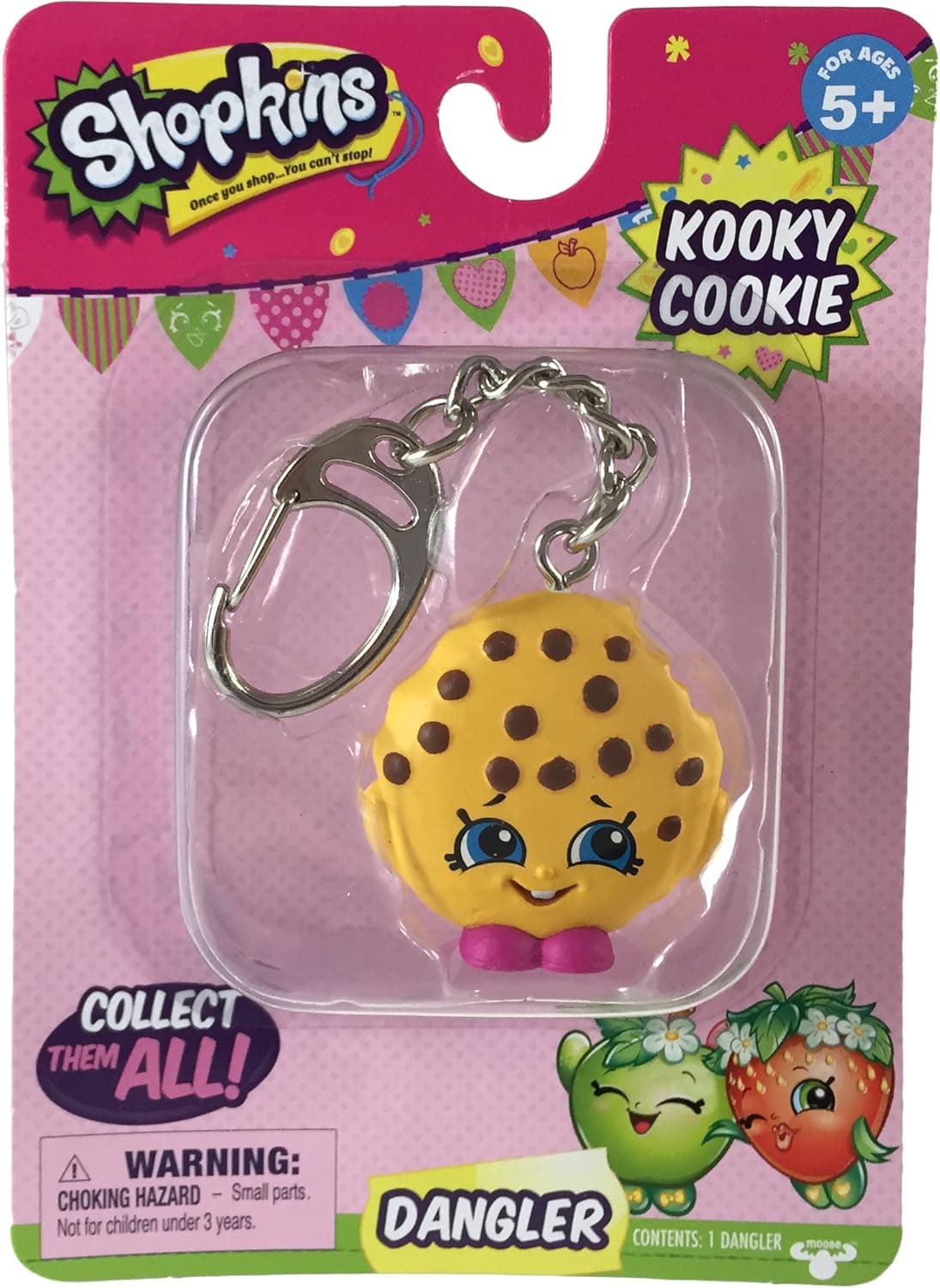 Shopkins Dangler Single Pack, Kooky Cookie