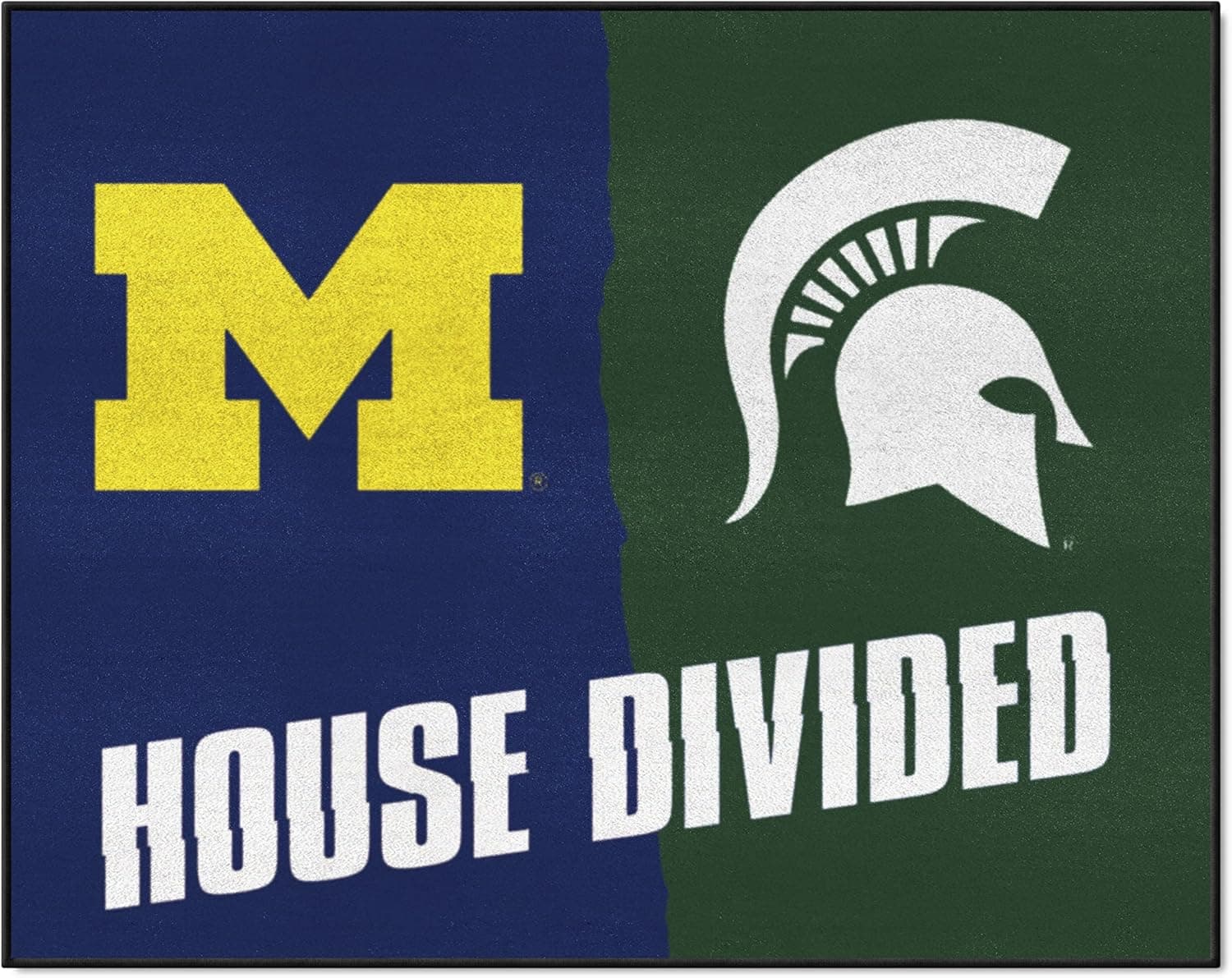 FANMATS NCAA Unisex-Adult House Divided Mat