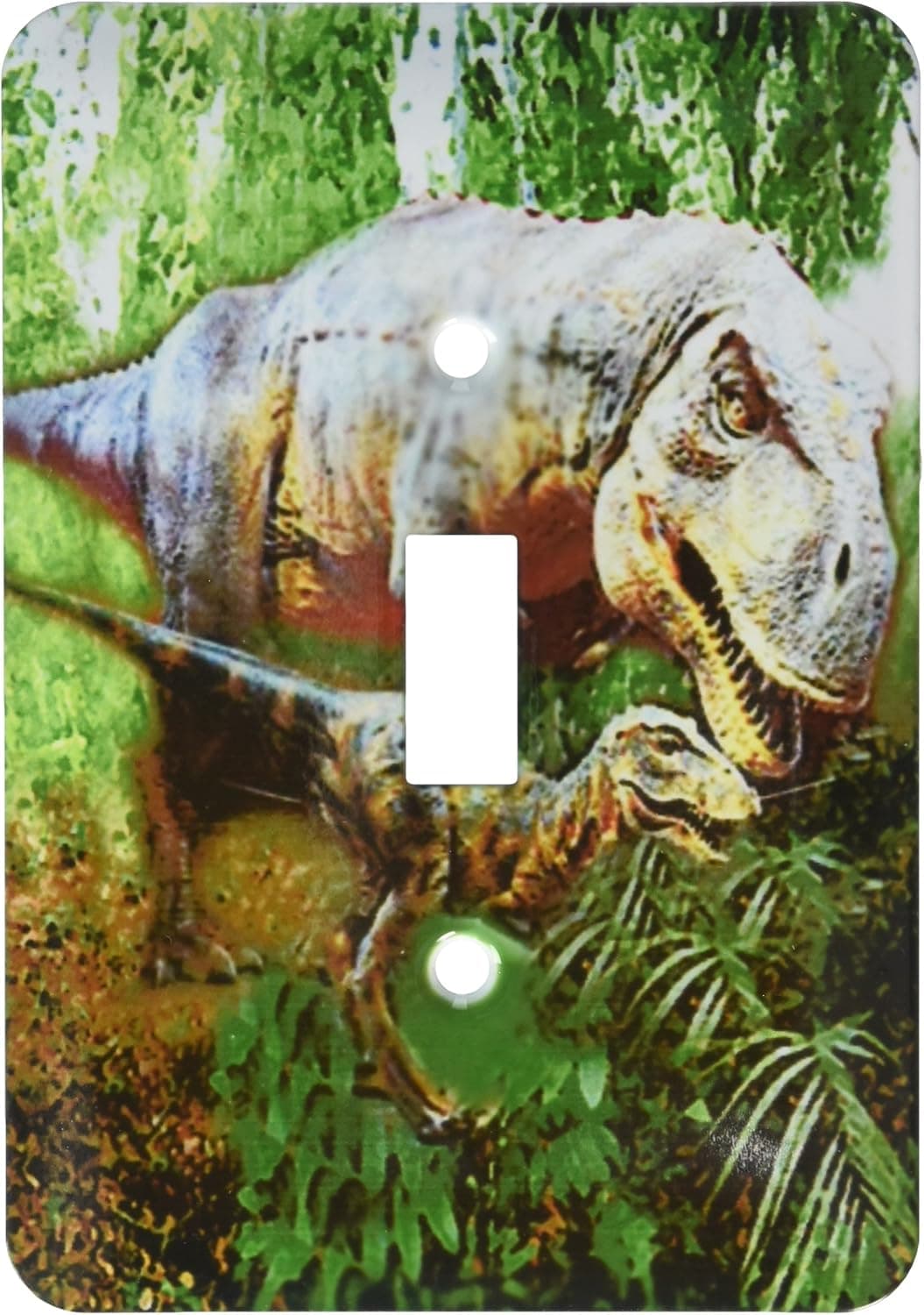 3dRose lsp_4096_1 Dinosaurs Single Toggle Switch