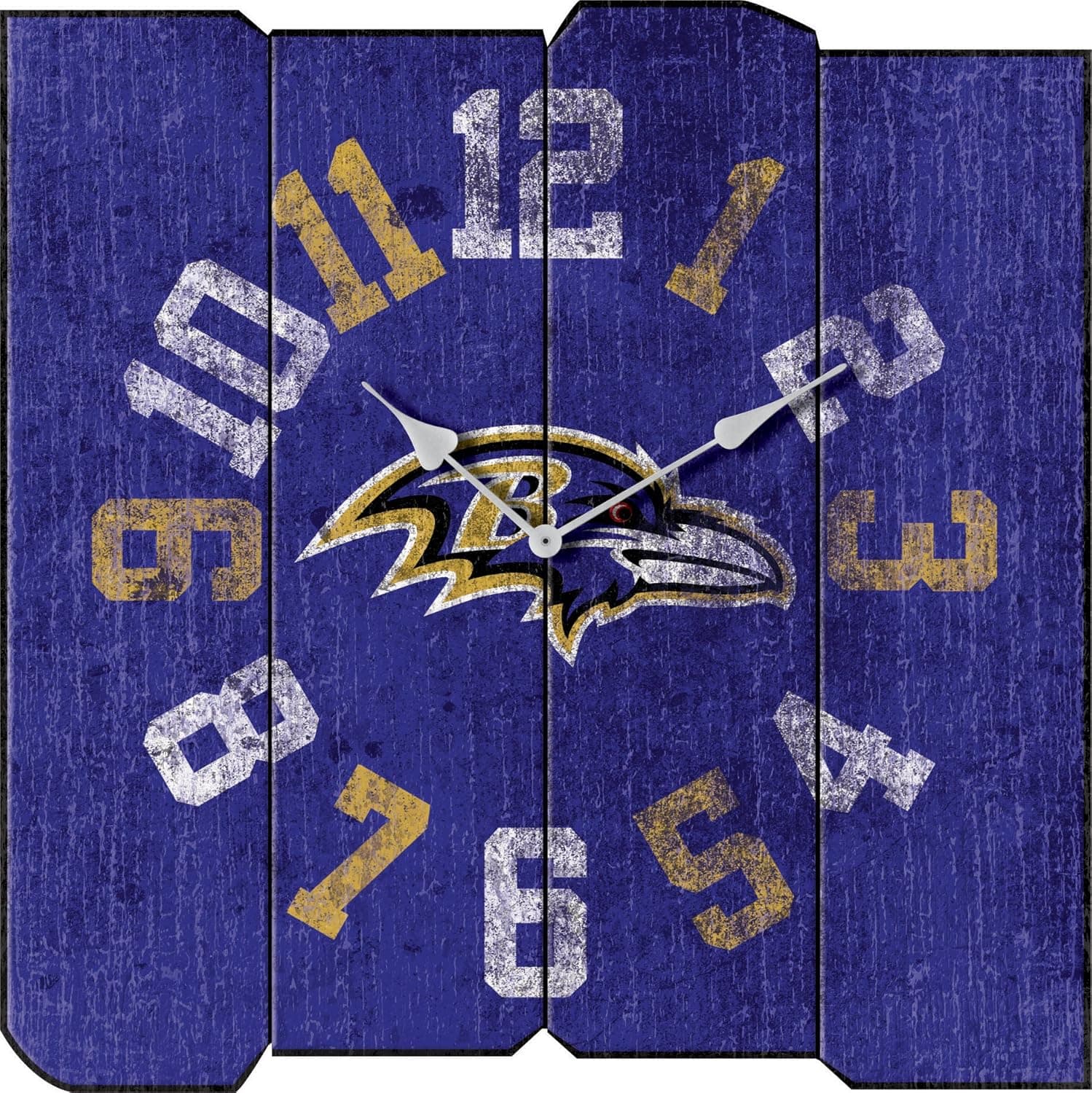 Imperial Officially Licensed NFL Merchandise: Vintage Square Clock