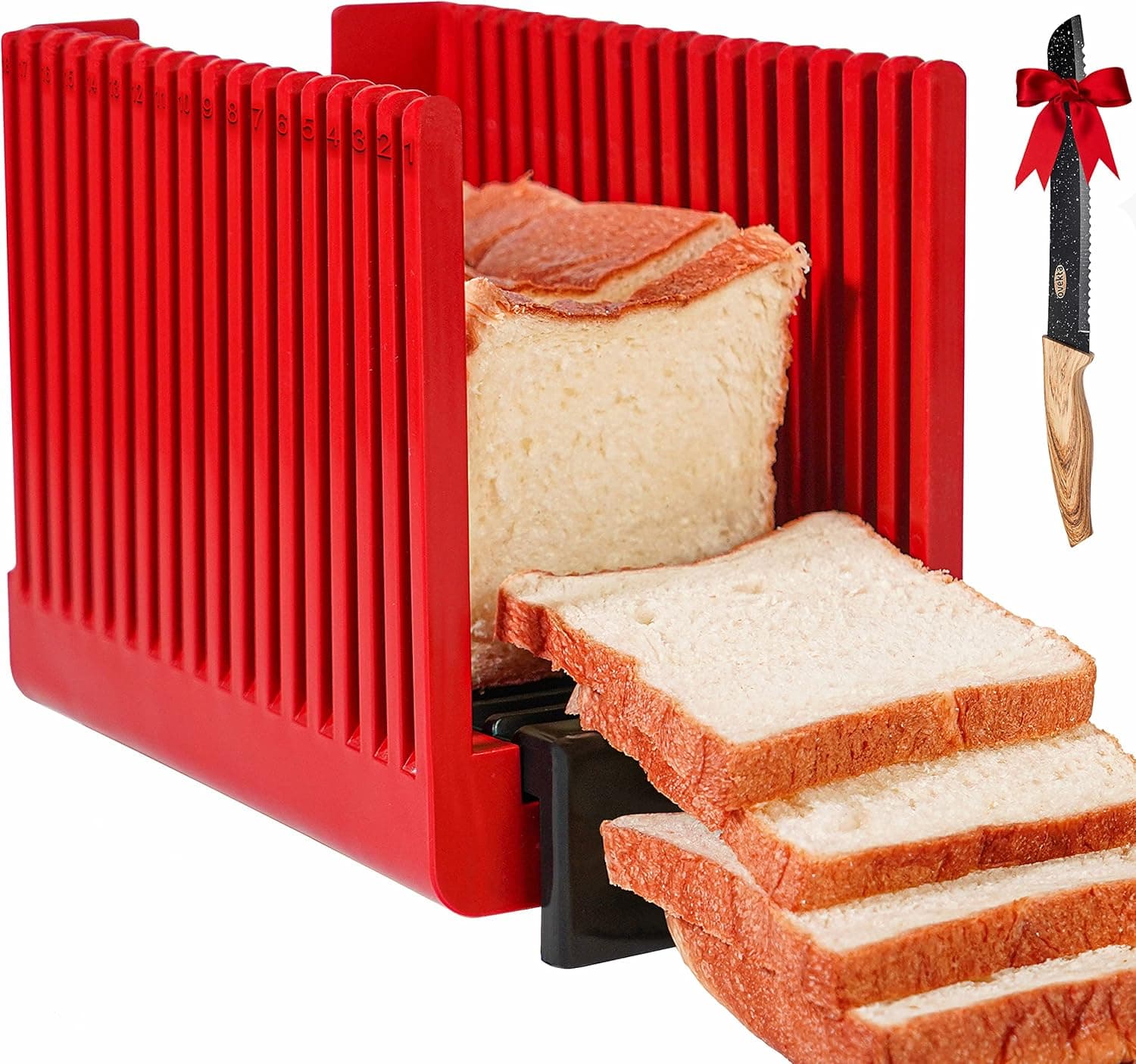 Bread Slicer Foldable (Red)
