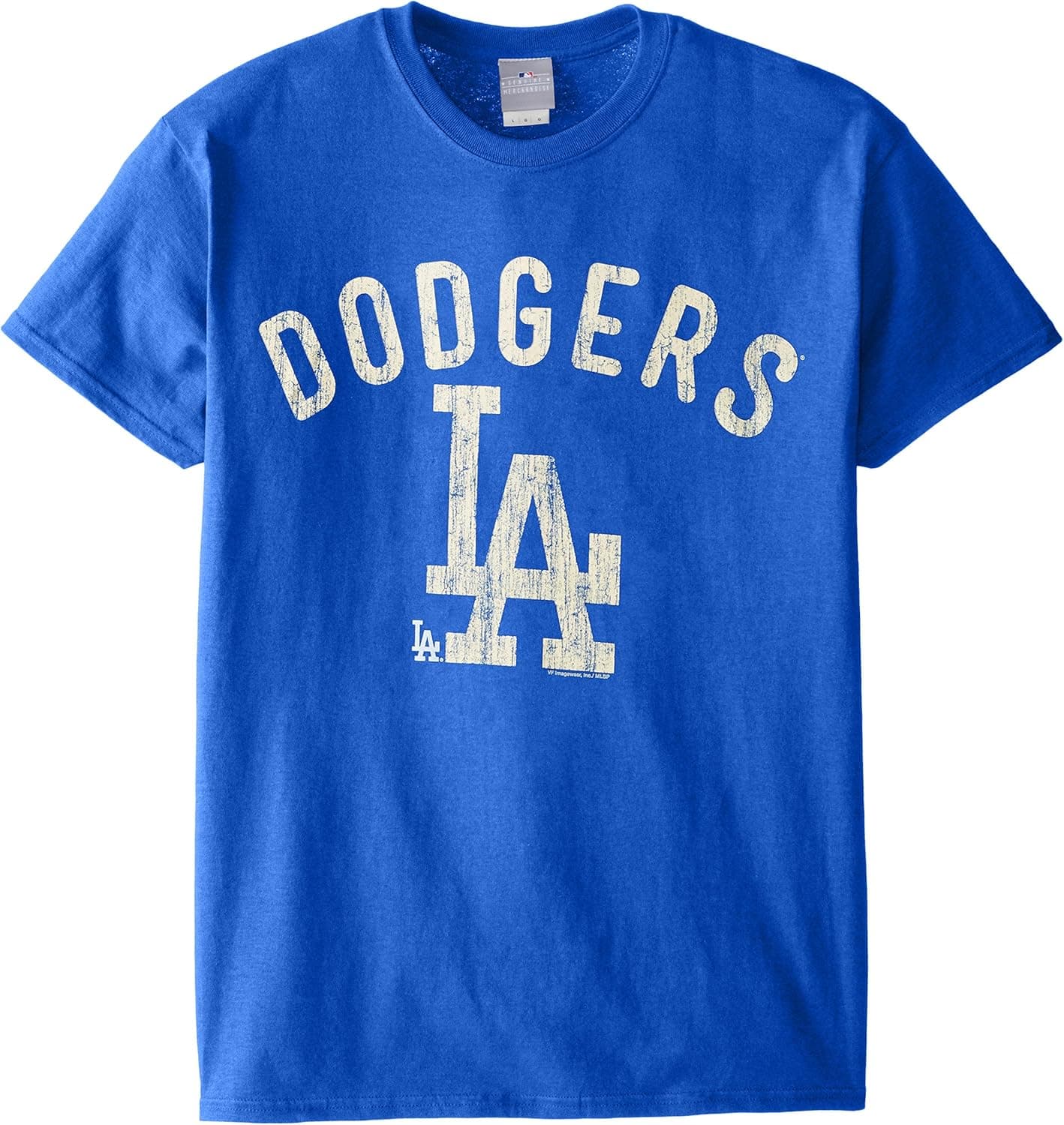 MLB Los Angeles Dodgers Men's 58W Tee, Royal, Large