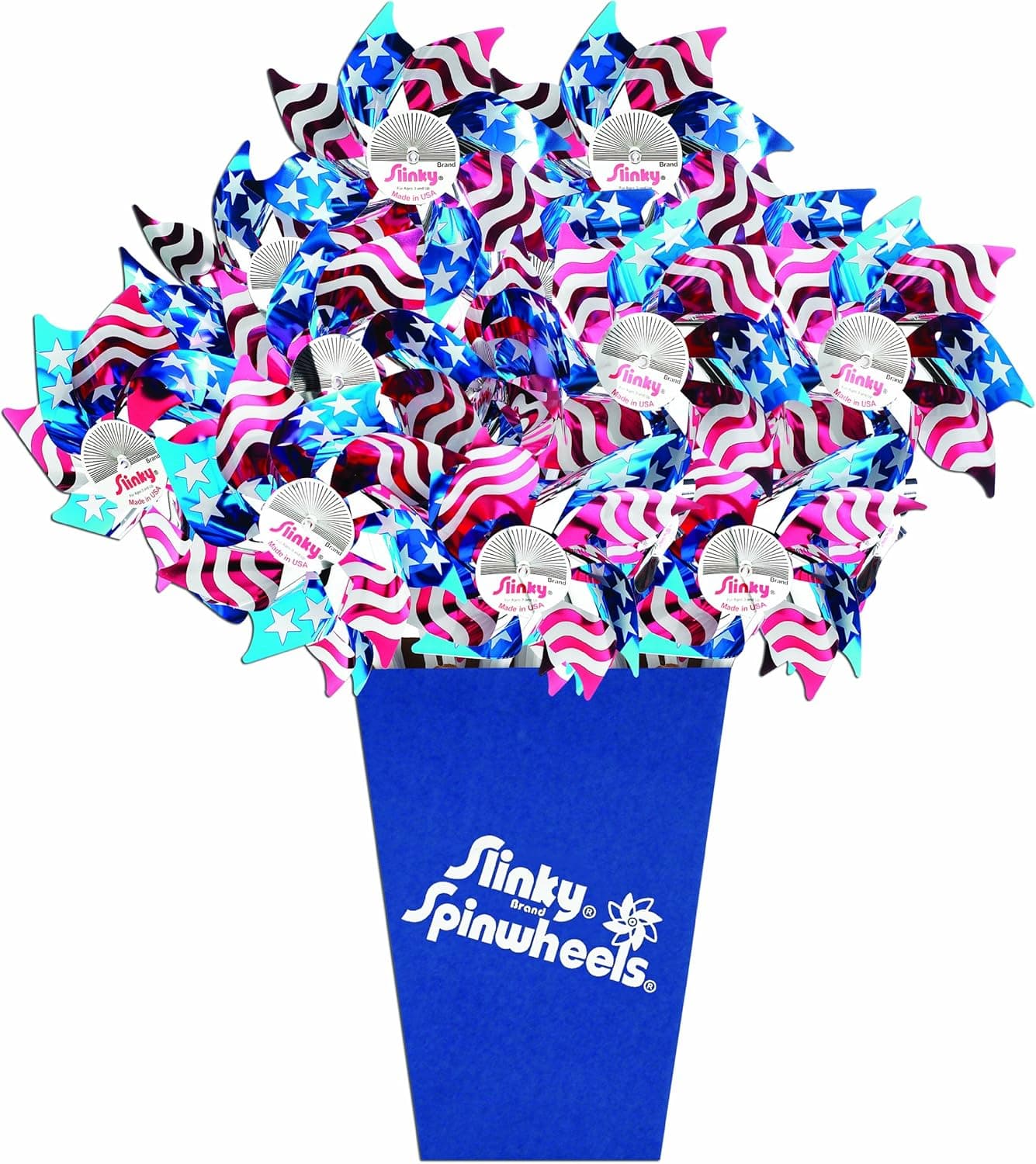 POOF Stars and Stripes Spinwheel Popcorn Display[Box of spinwheels]
