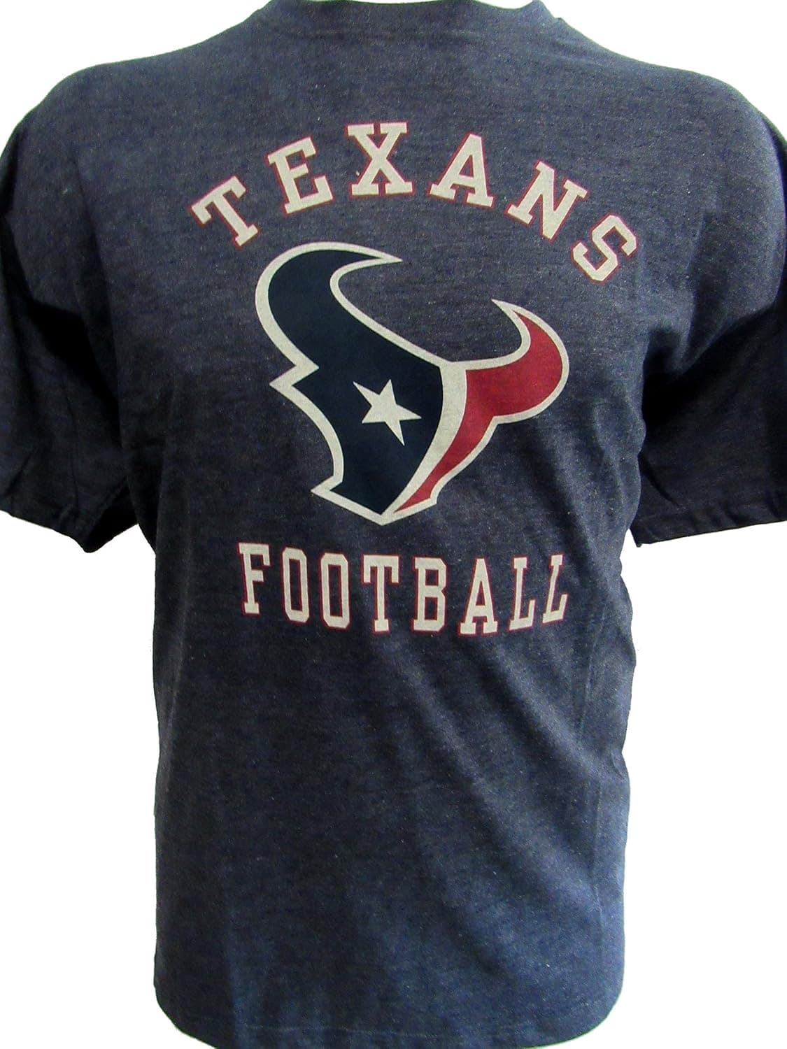 NFL Team Apparel Houston Texans Mens Big and Tall 5X-Large Tall Screened Texans Football T-Shirt PAMZ 3438 5XLT