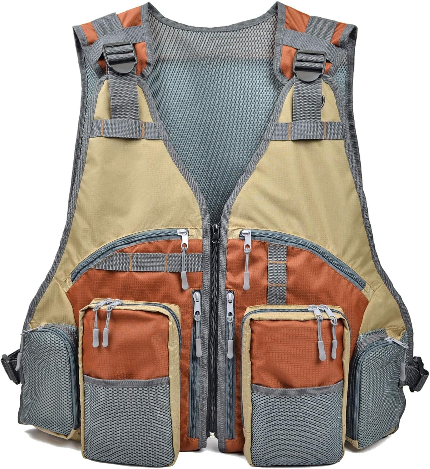 Skydream Fly Fishing Vest Pack - Multiple Pockets for Fishing Gear & Equipment, Adjustable for Men & Women