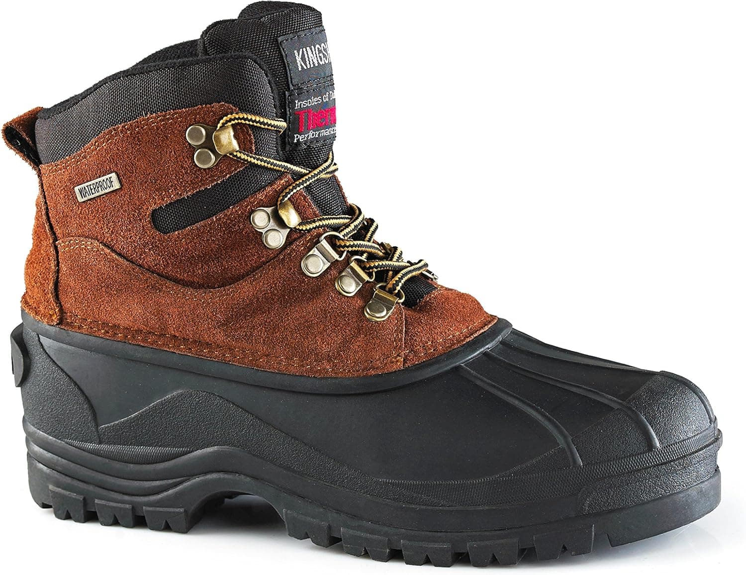 Men's Waterproof 1280 Snow Boots (8 M US,1280-1)