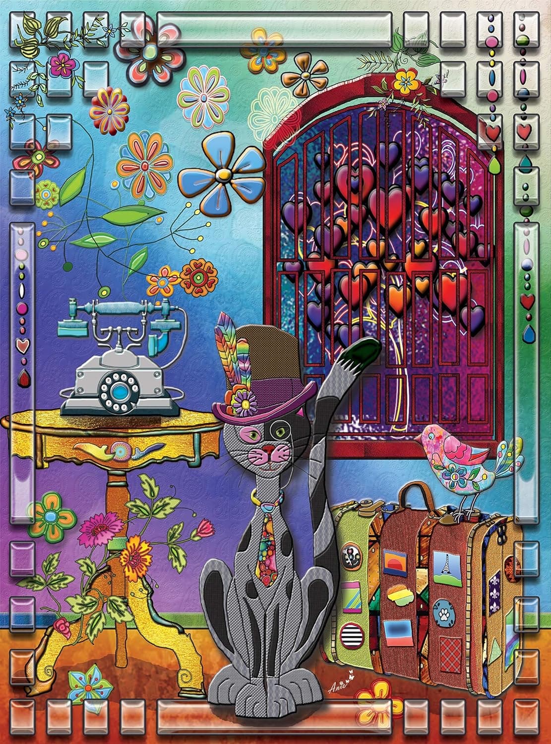Jacarou Puzzles The Globe Trotter