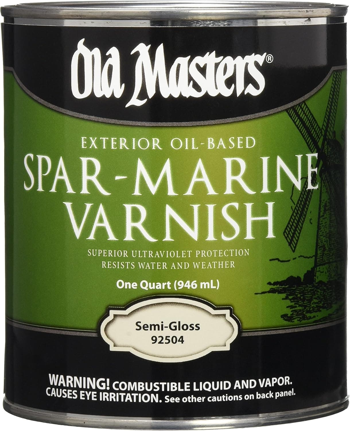 OLD MASTERS 92504 Spar Marine Varnish