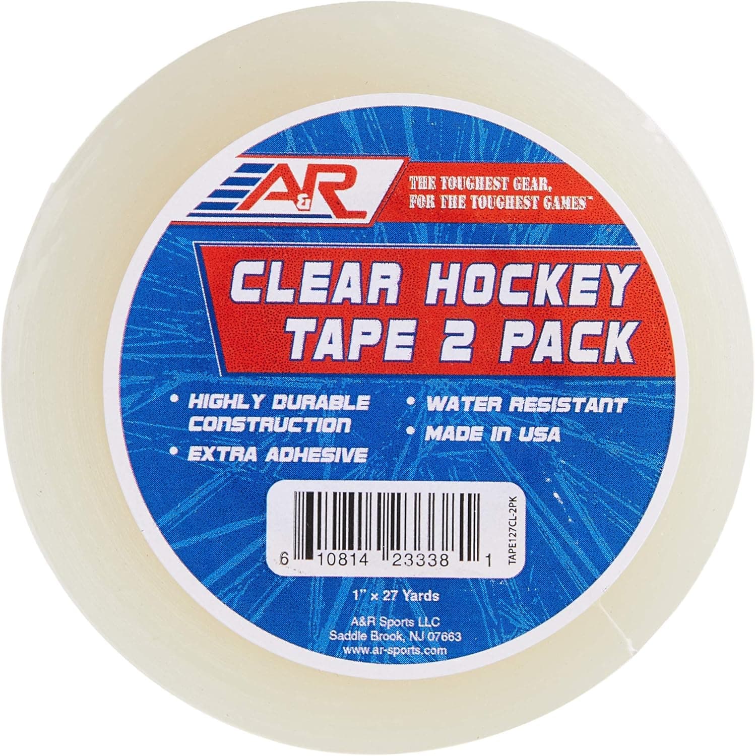 A&R Sports Black Hockey Tape, Size