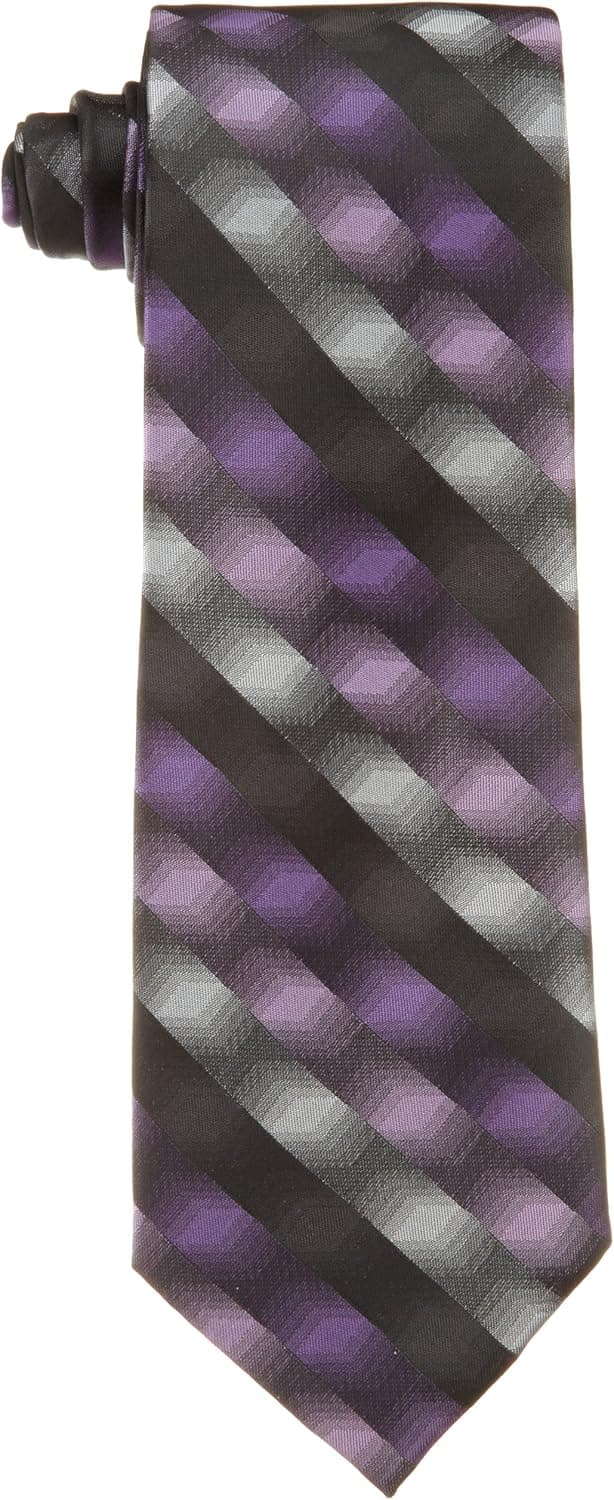 Haggar Men's Washable Shaded Illusion Allover Necktie