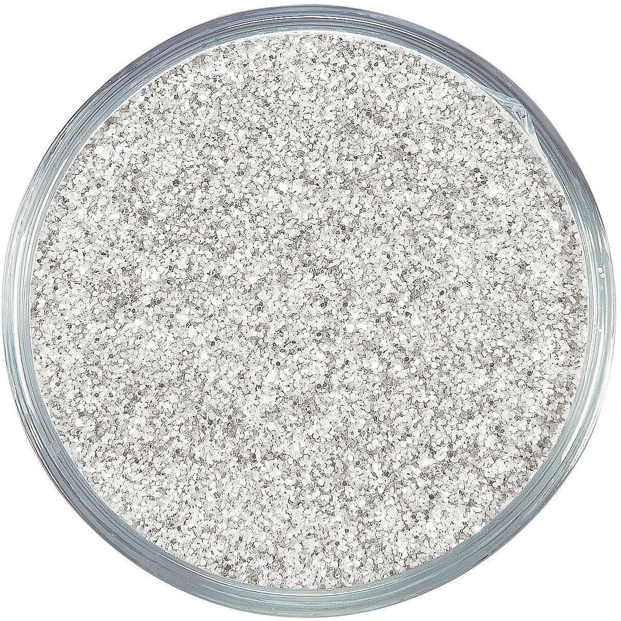 White Glitter Sand (1Lb) - Crafts for Kids and Fun Home Activities