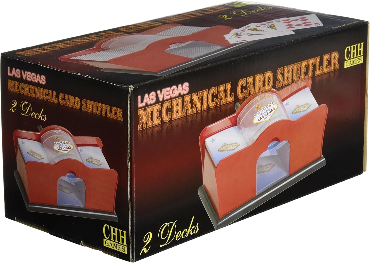 Hand Cranked Card Shuffler (2-Deck)