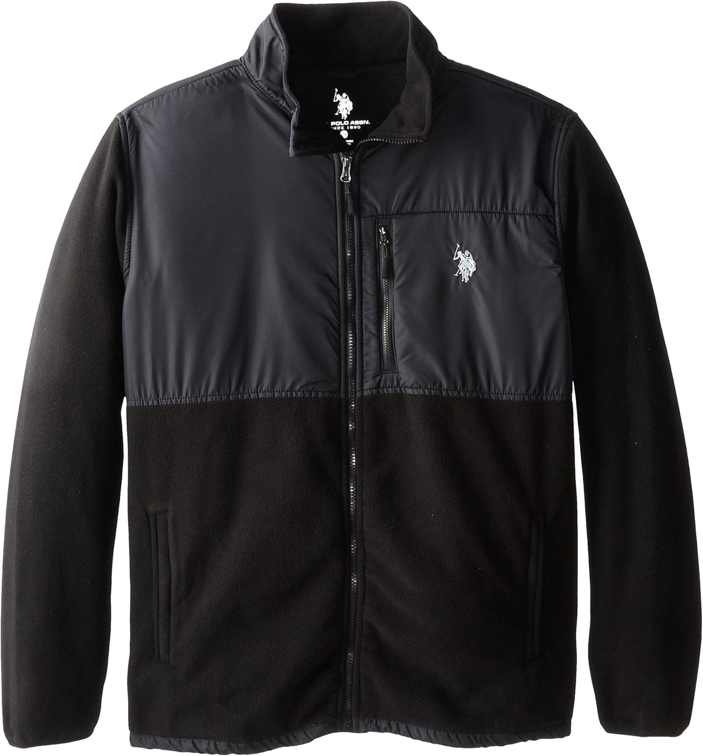 U.S. Polo Assn. Men's Big Tall Polar-Fleece Jacket