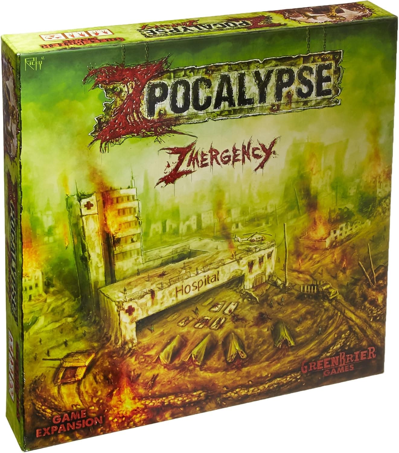 Zpocalypse Zmergency Board Game