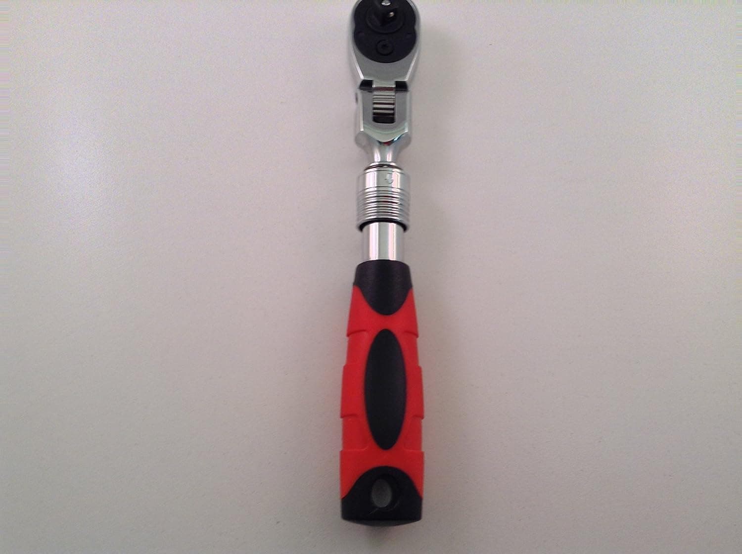 AK Garage 1/4" Dr. Long Handle Heavy Duty Flex Head Ratchet Extendable 7" to 9"