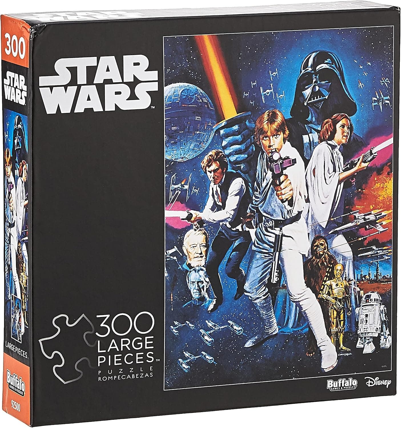 Buffalo Games Star Wars A New Hope - 300 Large Piece Jigsaw Puzzle Multicolor, 21.25"L X 15"W