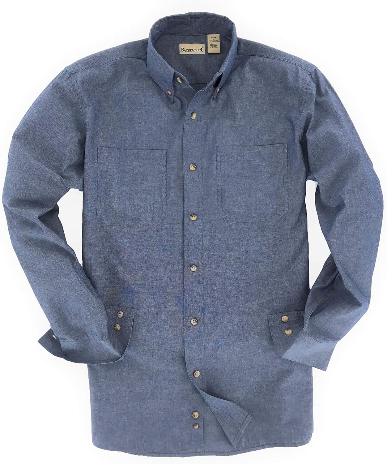 Backpacker Wrinkle Free Chambray