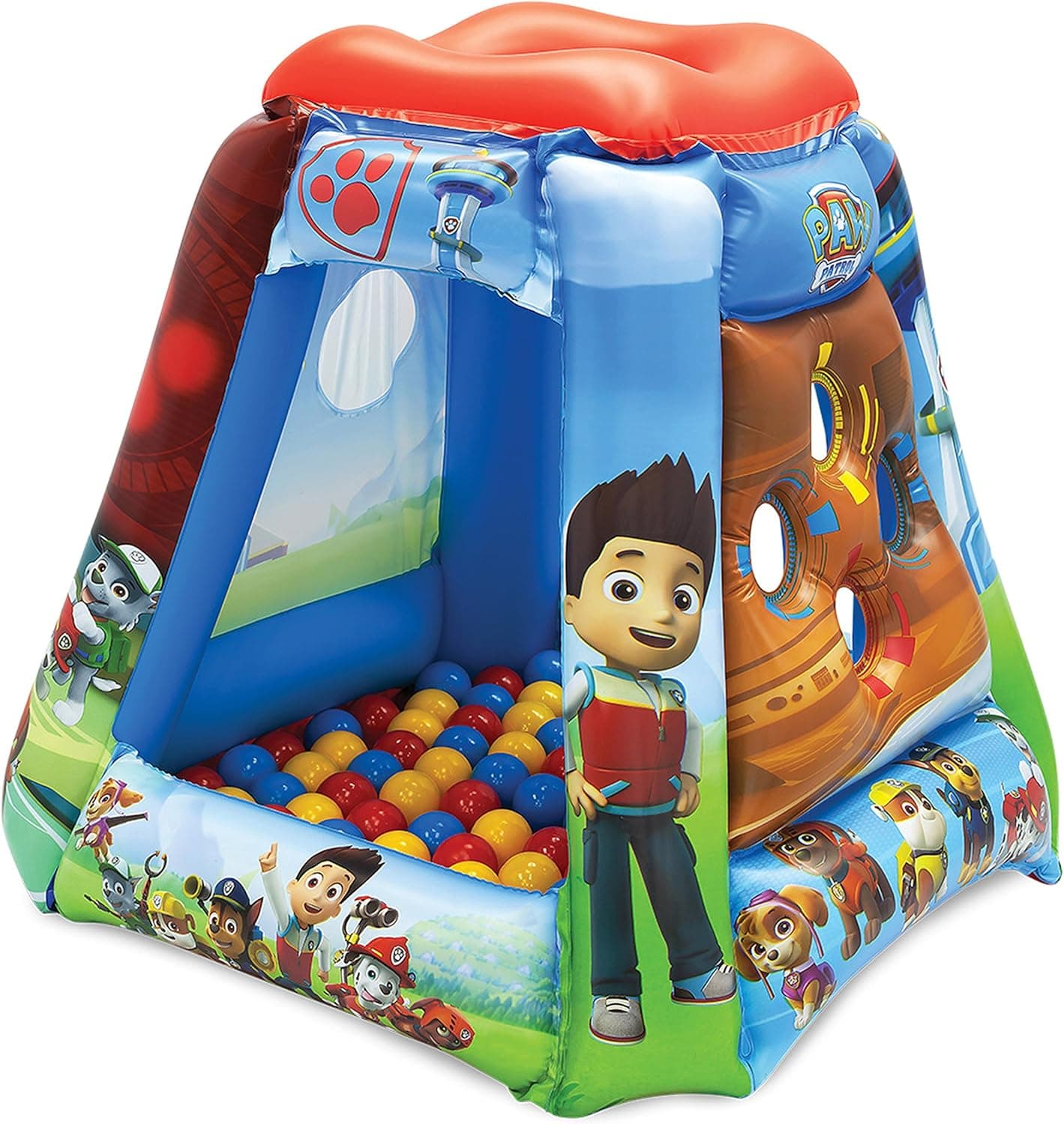 Ball Pits for Kids, Paw Patrol Ball Pit with 20 Balls, Toddler Jungle Gym Playhouse Inflatable for Boys Girls kids Infants & Baby [Balls Included]