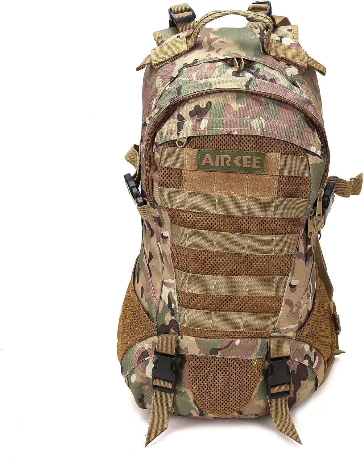 Aircee (TM) 35L Military Hiking Assault Pack Travel Bug Out Bag School Backpack (CP Camo)