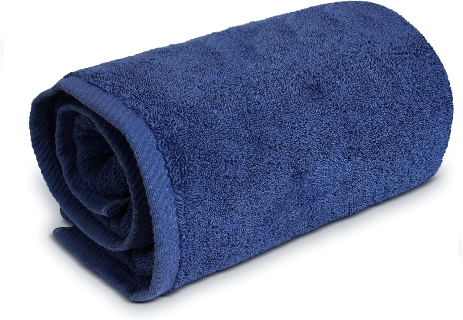 Turkuoise Premium Quality Bath Sheet, Extra Large, 100% Turkish Cotton (Navy, 40x80 Inches)