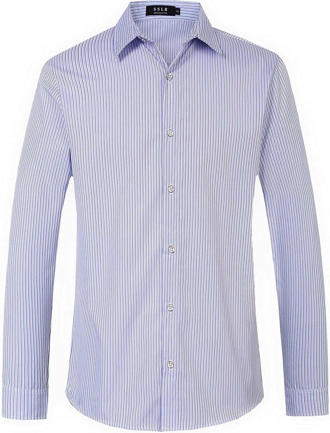 Mens Dress Shirts, Striped Shirt Men, Plaid Shirt Button Down Long Sleeve Casual