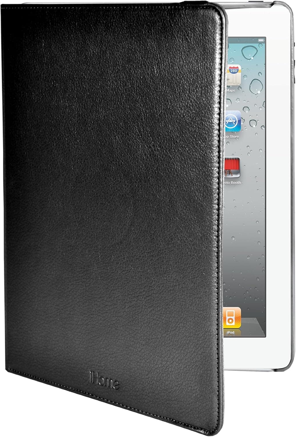 iHome Swivel Folio Case for iPad 2 - Black (IH-IP1150B)