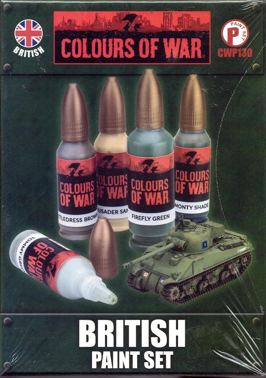 War Games British Paint Set