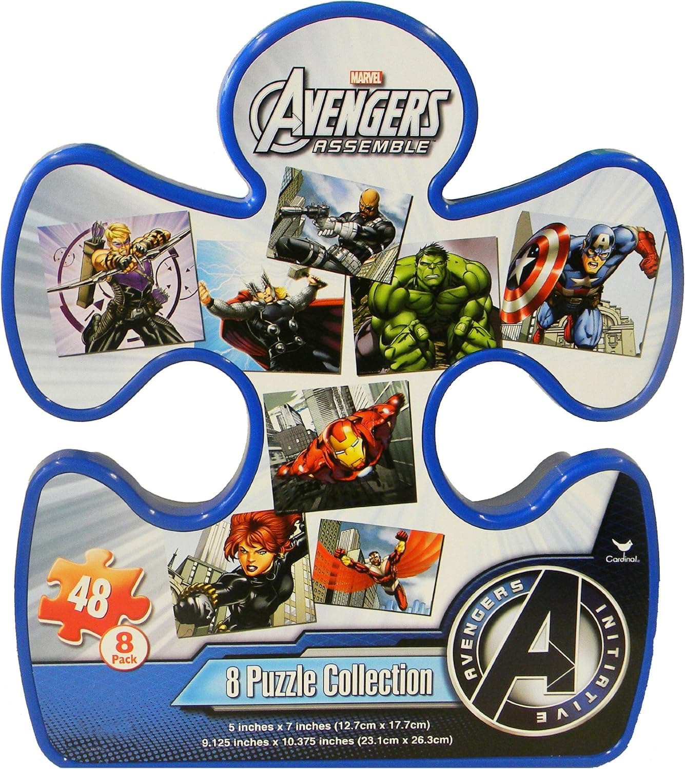 Tub Marvel Jigsaw Puzzle, 8-Pack