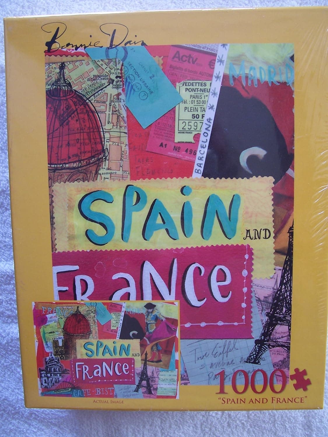 Bonnie Dain Spain and France 1000 PC Puzzle