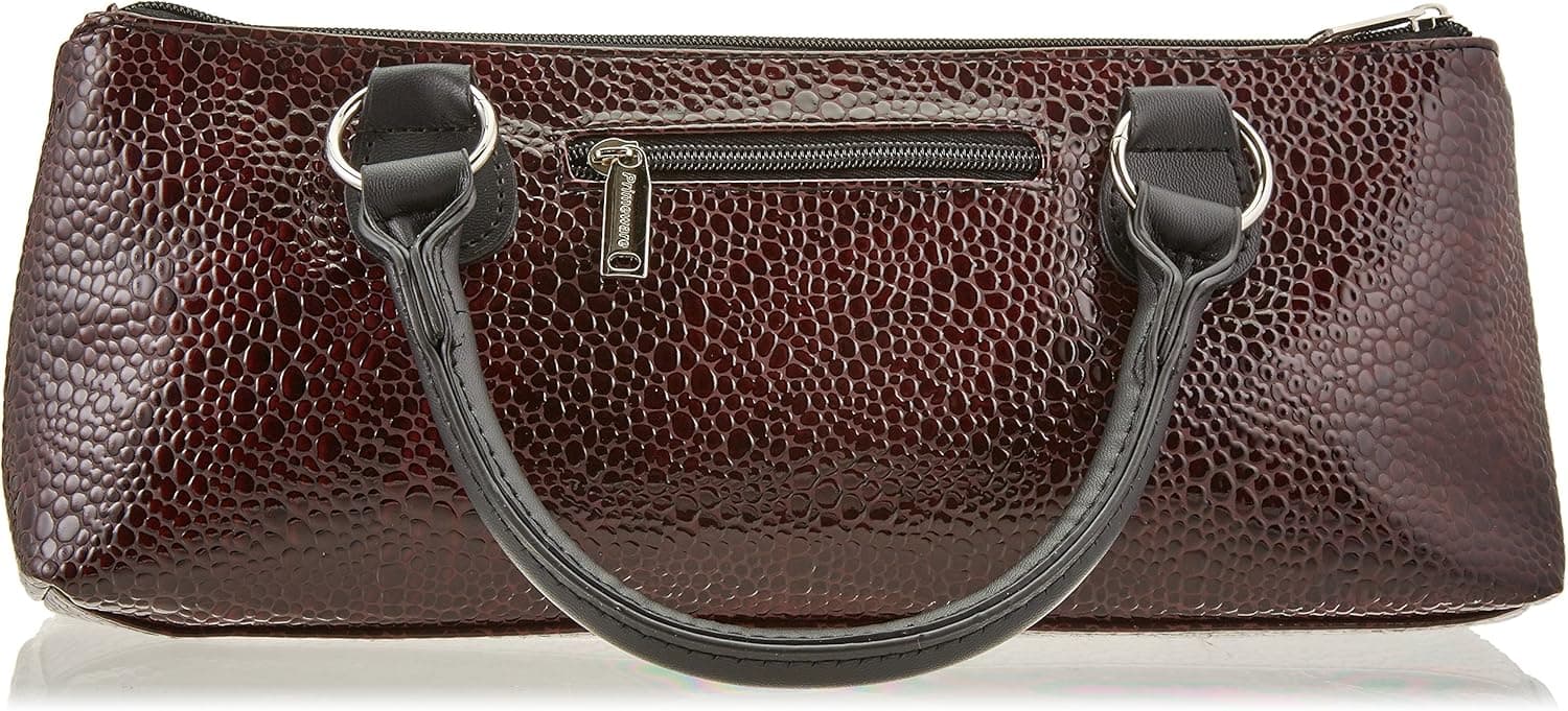 Primeware Wine Clutch Bag (Thermal Insulated) Trendy Women’s Carry Tote | Holds Red & White 750mL Bottles | Trendy Fashion | Incl. Portable Waiter-Style Corkscrew