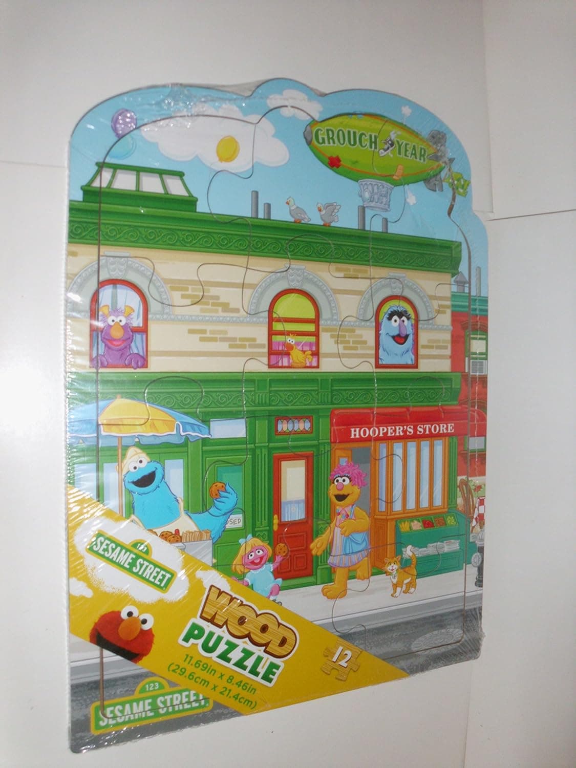 PBS KIDS Sesame Street Shaped Wood Puzzle - Assorted Styles