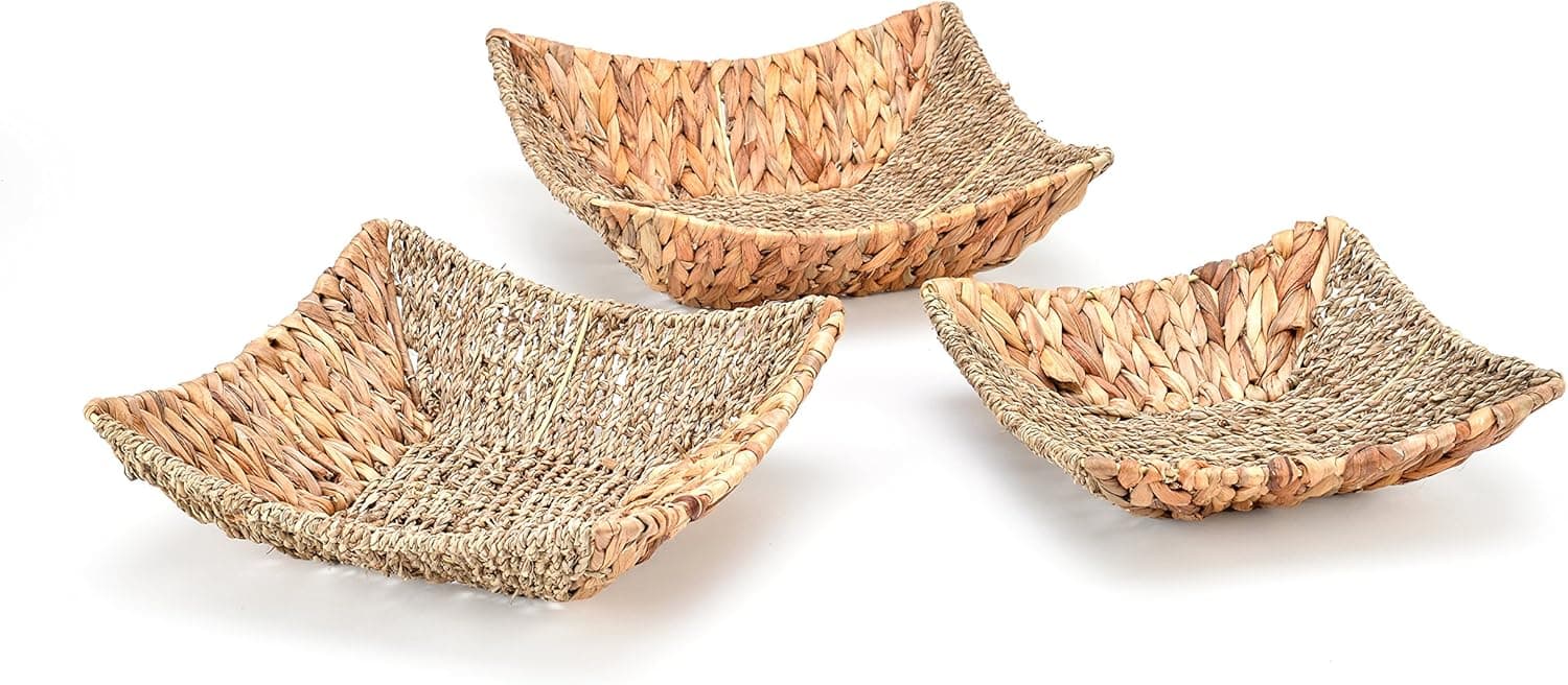 Trademark Innovations Modern Basket, 3 Piece