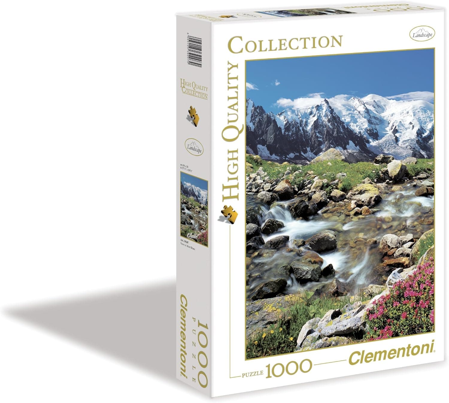 View to Mont Blanc 1000 Piece Jigsaw Puzzle