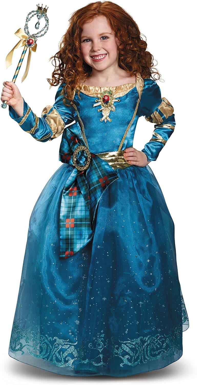 Merida Prestige Disney Princess Brave Disney/Pixar Costume, X-Small/3T-4T