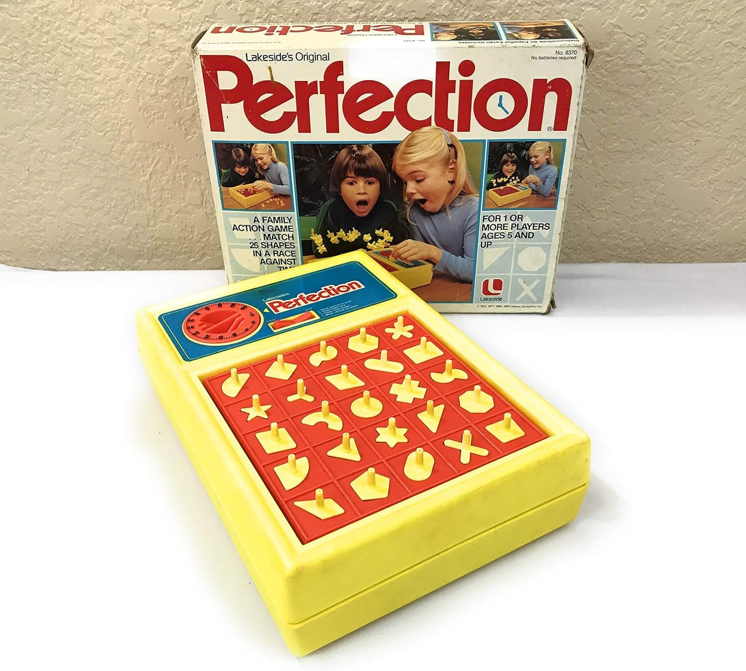 Perfection By Lakeside Vintage 1982 Game!