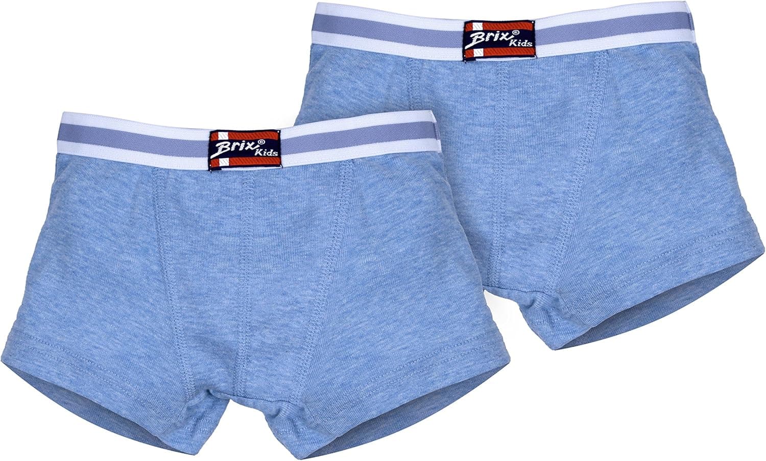 Toddler Boys Boxer Briefs - Underwear Super Soft Cotton Chambray Briefs 2 Pack.