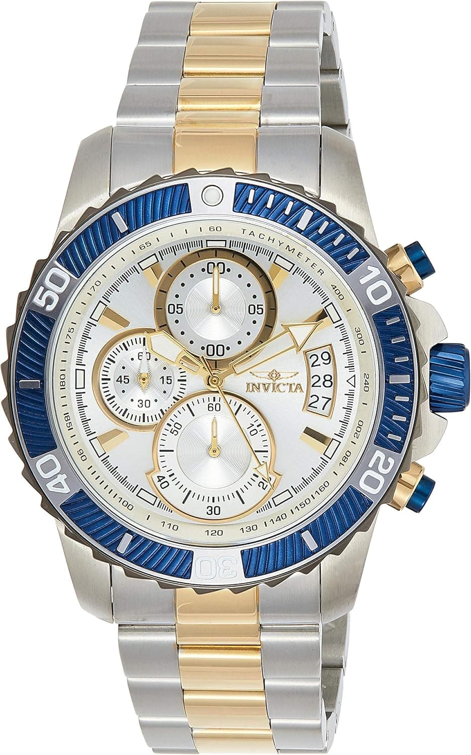 Invicta Men's 23994 Pro Diver Analog Display Quartz Two Tone Watch