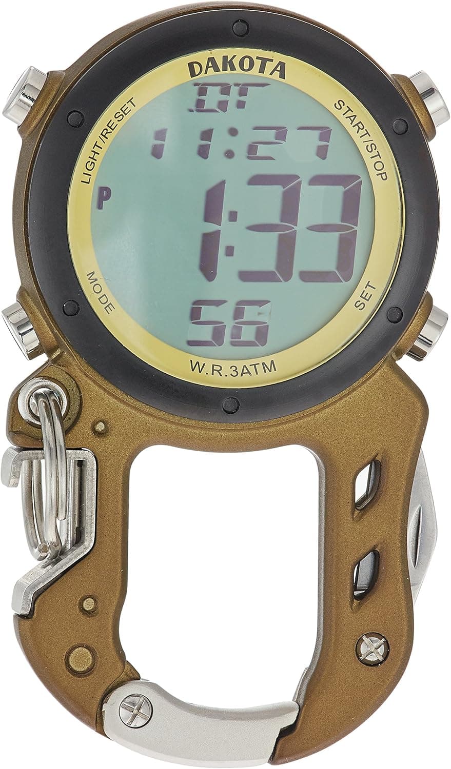 Dakota Digital Zip Clip Carabiner Watch