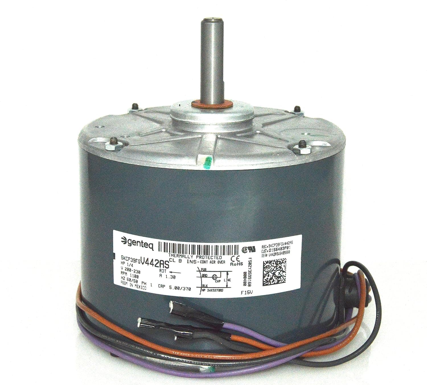 MOT11051 - OEM Trane American Standard Condenser FAN MOTOR 1/4 HP 200-230v by Trane