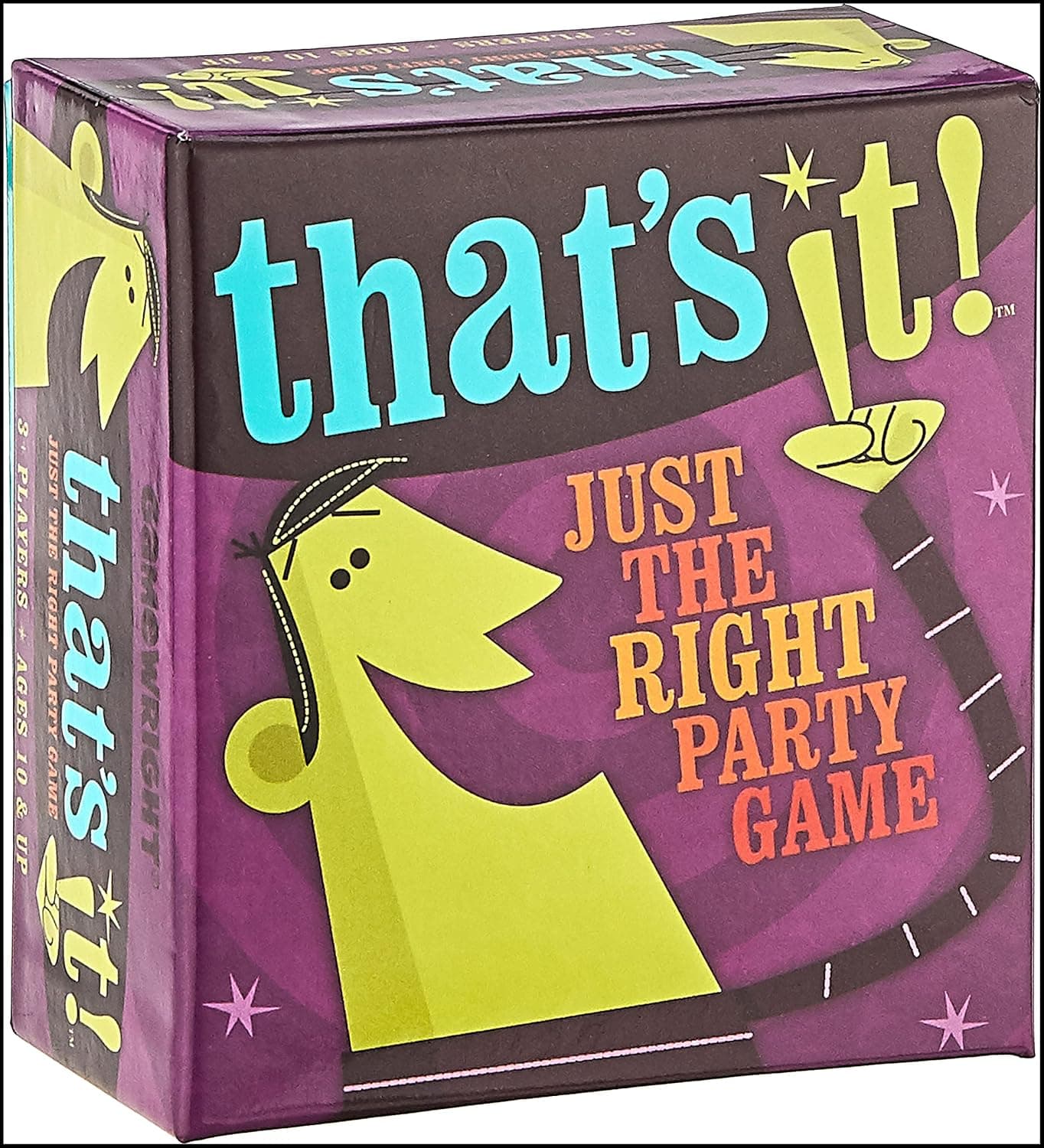 Gamewright That's It! Just The Right Party Game Multi-colored, 5"