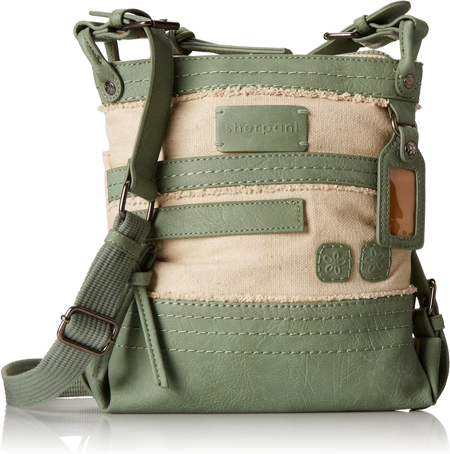 Sherpani Luna Cross Body Bag, Sage, One Size