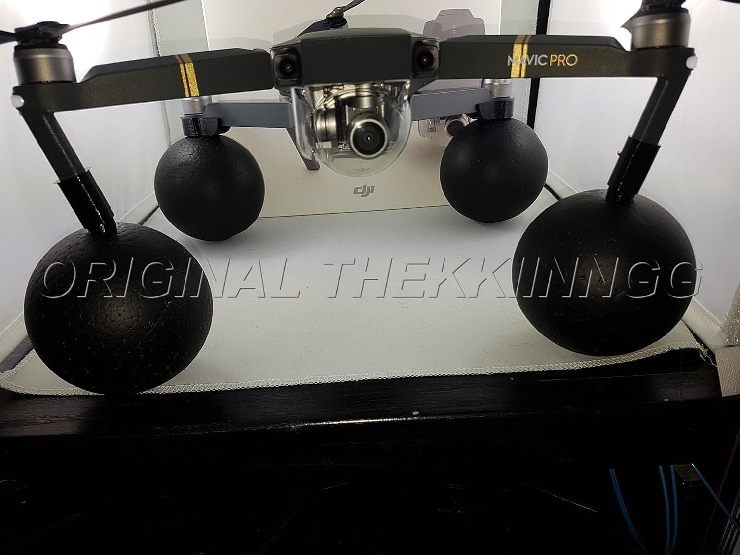 Thekkiinngg Snow Water MOD Protector Black Edition Drone ON Water OR Snow Compatible with DJI Mavic Pro