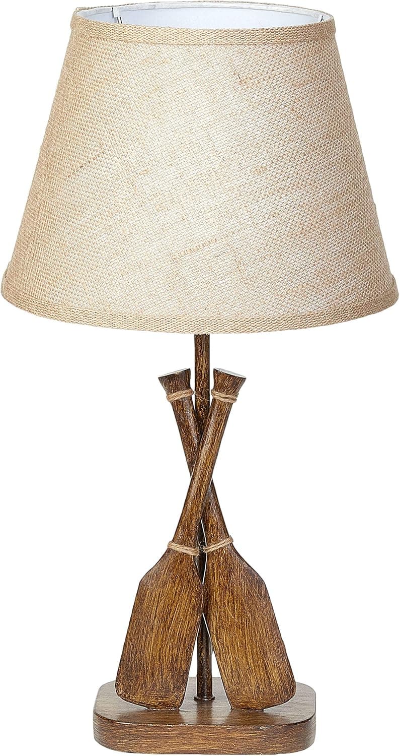 DEI Lake Oar Décor Lamp, Medium, Brown