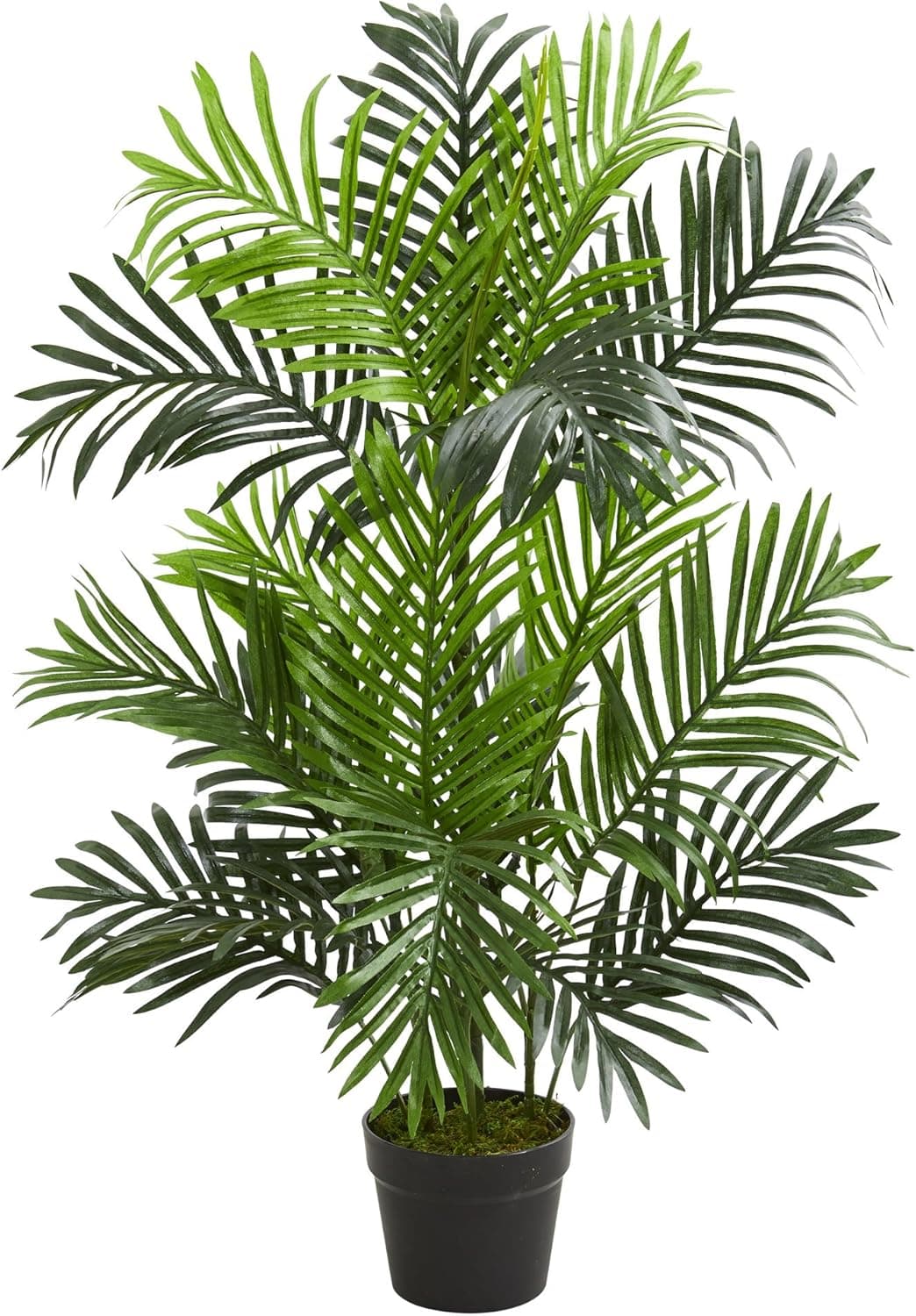 Nearly Natural 3' Paradise Palm Tree Artificial Plant, Green