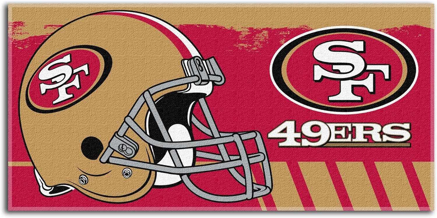 NFL San Francisco 49ers 34" x 70 Colossal Pool Beach Towel