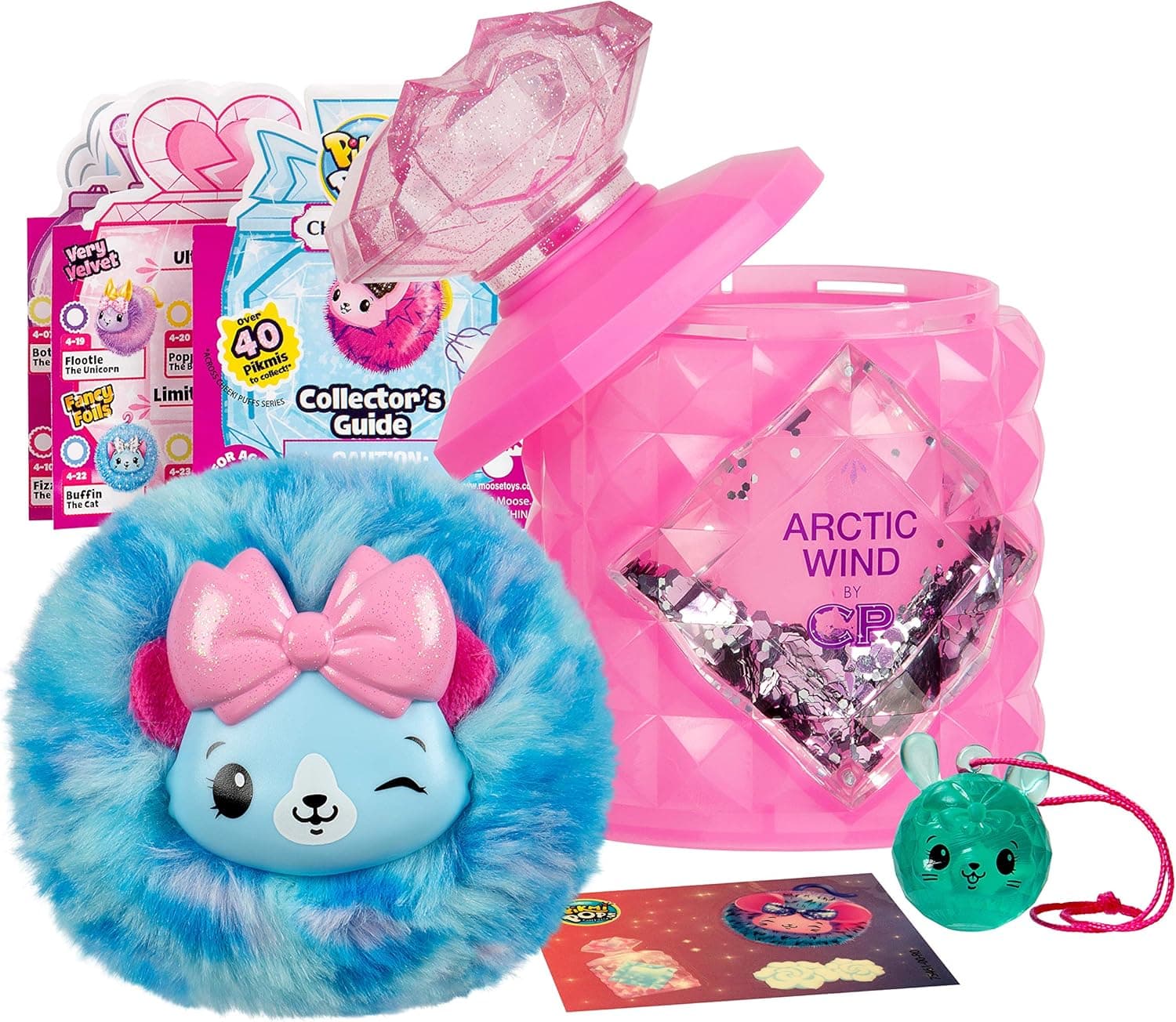 Pikmi Pops Cheeki Puffs - 1pc Medium Collectible Scented Shimmer Plush Toy in Perfume with Surprises
